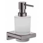 Hansgrohe 41745347 AddStoris 皂液器 (拉絲黑鉻)